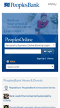 Mobile Screenshot of bankatpeoples.com